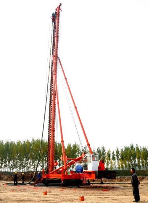 CFG-30米液压步履式长螺旋钻机